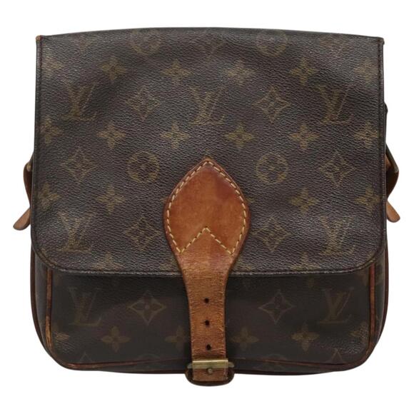 LOUIS VUITTON Monogram Cartouchiere MM Shoulder Bag M51253 - Picture 2 of 13